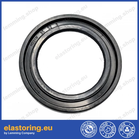 High pressure oil seal 35x52x5 NS01W NBR [BAHD]
